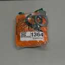 Baby Boys Prisoner Halloween Jail Costume Jumpsuit for Party Cosplay (5-6 Years, Orange)