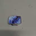 Dynippy Pill Case Pill Box with Mirror Retro Pocket 2 Compartment Medicine Case Vitamin Pill Organizer for Pocket Purse and Travel (A-Golden Flower)