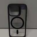 ESR for iPhone 16 Pro Case, Compatible with MagSafe, Shockproof Military-Grade Protection, Magnetic Phone Case for iPhone 16 Pro, Classic Hybrid Case (HaloLock), Clear Black