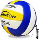 Senston Volleyball Official Size 5 - Waterproof Indoor/Outdoor Soft Volleyball for Kids Youth Adults,Beach Play, Game,Gym,Training (blue)