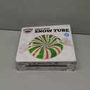 BigMouth Inc Large 48" Inflatable Snow Tube for Kids and Adults, Durable Winter Toy for Tubing & Sledding - Peppermint