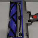 Upgraded 2 Brushes Vacuum Head Replacement for Dyson V7/V8/V10/V11/V15/SV10/SV11/SV12/SV14/SV15/SV22((Not for Slim) | Anti-Tangle Motorhead with LED Light | Quick-Release Cordless Vacuum Cleaner Head (Grey-1pc)