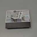 Asidrama 10 Pack Matte Black Kitchen Cabinet Knobs Drawer Cabinet Hardware Zinc Knobs for Dresser Drawers (Single Hole Knob)