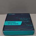 Folding Lifting Laptop Stand, Aluminum Alloy Durable Computer Stand, Portable Notebook Riser, Can Support 11-17.3 Inches Notebook(Silver) (27.5*24*48cm)