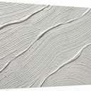 Tarfupth Large Abstract Canvas Wall Art for Living Room White Minimalist Textured Painting Hand Painted Modern Neutral Artwork for Bedroom Office Decor 20"x40"
