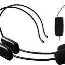 Wireless Microphone System for 2 People, 2.4G Dual Wireless Headset Mics Ideal for Speakers, Voice Amplifier, PA System, Teacher, Tour Guides, Fitness Instructor