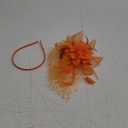 Comott Fascinators Hat Feather Headband Women's Fascinators Tea Party Headwear with Clip Derby Hat for Girls and Women