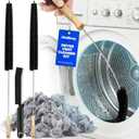 Holikme Dryer Vent Cleaner Kit, 3 Pieces Dryer Lint Brush- Household Supplies 304 Stainless Steel Cleaning Brush Home Essentials Crevice Brush for Lint Trap