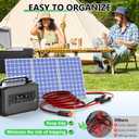 Vansdon Solar to XT60i Extension Cable 10AWG 50FT XT60i Female to Male Connector for RV Foldable Solar Panel, Portable Power Station, Solar Generator