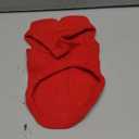 PETCARE Small Dog Sweater Cat Fleece Vest Soft Dog Jacket with Leash O-Ring Winter Warm Pet Pullover Coat Puppy Clothes for Small Dogs Cats Chihuahua Apparel Shih Tzu Costume, Red, S