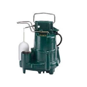 Zoeller 007921, Model 131 (M98) Replacement Cast Iron Effluent Sump Pump.5 HP, 115 Volts, 1 Phase, 9.4 Amps, 1-1/2" NPT Discharge, 72 GPM Max, 23 ft Max Head, 15 ft Cord, Automatic