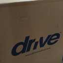 Drive Medical Lightweight Expedition Folding Transport Wheelchair - Ultra Lightweight Mobility Support for Seniors & Adults - Strong Aluminum Frame - Hand Brakes - Compact Folding Travel Chair - Red