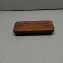 FLYIEE Wood Risers for Decor Display, Bathroom Counter Sink Decor, Dish Soap Tray Wood Tray for Kitchen Counter, Small Wooden Soap Stand, Wood Soap Pedestal, Soap Dispenser Stand Modern Farmhouse
