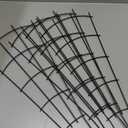 4 Pack 23'' Plant Trellis for Potted Climbing Plants Indoor, Outdoor Metal Garden Trellis for Climbing Plants Houseplants Flowers Vine Ivy, Fan Shape, Black