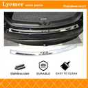 Rear Bumper Protector Guard for Mazda CX-5 CX5 2013-2026, Chrome Stainless Steels Chrome Accesories Cover Trunk Door Sill Panel Plates