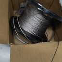 1/16 Wire Rope, 800FT Stainless Steel Cable with 250Pcs Crimping Sleeves, 304 Aircraft Cable - 7x7 Strand Core & 368 lbs Breaking Strength, Perfect for Outdoor,Yard,Garden or Crafts