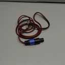 GINTOOYUN Banana Plug to Speakon Cable Double Banana Plug to Speakon Male Speaker Cable for Loudspeakers,Power Amplifiers,Stage Monitors,etc(6.5 FT)