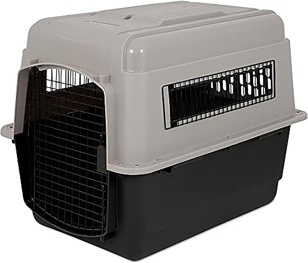 Petmate Ultra Vari Dog Kennel for Medium Dogs (Durable, Heavy Duty Dog Travel Crate, Made with Recycled Materials, 32 in. Long) 30 to 50 lbs, Made in USA