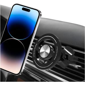 Car Magnetic Phone Holder, 360 Adjustable HandsFree Vehicle Air Vent Cellphone Mount with Clip, Strong Magnet Auto Mobile Phone Holder, Universal for 15 14 13 Pro Max