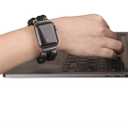 Guran Soft Silicone beads Elastic Sport Straps Stretchy Watch Bands Compatible with Apple Watch Band Scrunchie 38mm 40mm 41mm 42mm 44mm 45mm,Wristbands Women Men Replacement Solo Loop Strap for iWatch Series SE 7 6 5 4 3 2 1 (leopard print)