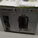 Cuisinart 16” Vertical Charcoal Smoker, Integrated Thermometer, Water Bowl and Dual Vents Perfect for Smoked Brisket, Chrome Plated Grates Smoker Grill for BBQ, Camping, Tailgates