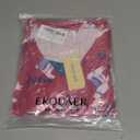 Ekouaer Capri Pajama Sets for Women Short Sleeve Tops Sleepwear Sleep Sets Pjs Sets Soft Two Piece Loungewear Sets, XL