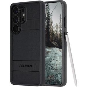 Pelican Protector Samsung Galaxy S26 Ultra Case [Magnetic and Wireless Charging] Rugged Phone Cover with 16ft Military-Grade Drop Protection - Heavy Duty Case for Samsung Galaxy S26 Ultra 6.9" - Black