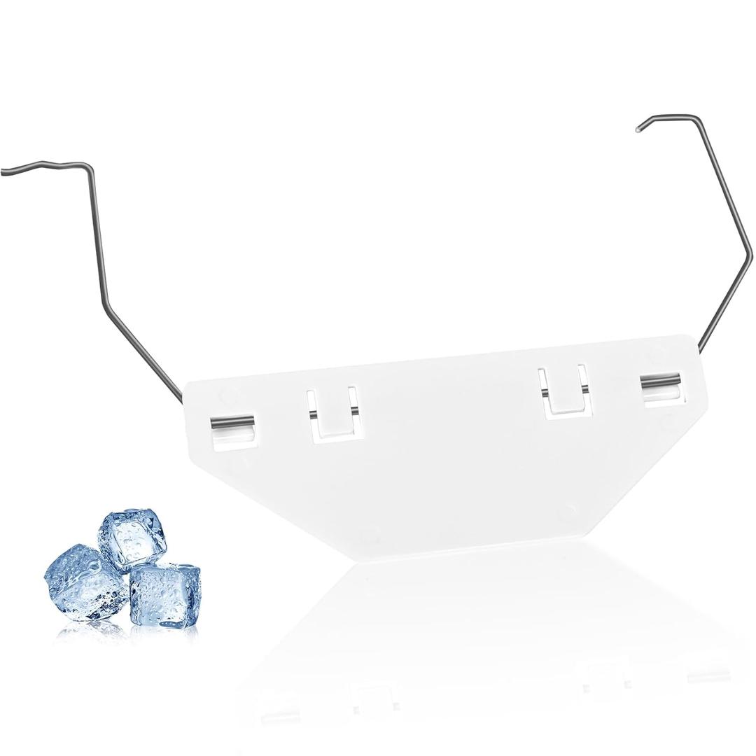 W11342242 Refrigerator Ice Maker Shut-Off Arm Compatible with Whirlpool Kenmore Maytag KitchenAid, Refrigerator Ice Maker Level Arm Replaces W10889530 AP6872223 2304352 2304354 2209675 PS12712096