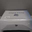 Canadian Luxury Goose Down Pillow King Size - 1050 Fill Power, 100% Cotton with Teflon Shell- Ultra Comfort Sleep Pillows - Bed Pillows for Back, Stomach, Side Sleeper(White,King(Pack of 2))