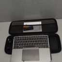 Foldable Keyboard and Mouse, MEKO Folding Wireless Bluetooth Keyboard and Mouse Combo Portable Travel Keyboard with Touchpad and Holster Stand for Business Travel Compatible Mac Laptop iPad Tablet