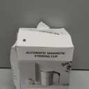 Self Stirring Coffee Mug Automatic Magnetic Mixing Cup Smart Electric Temperature Display Control Mixer Stirrer Inteligente Para Cafe with Lid Rechargeable Heating Warmer Travel with a Built in LCD