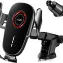 Mobile Phone Holder Suitable for Your car with Metal Hook Clip Suction Cup Base, Mobile Phone Household Universal car Holder Suitable for iPhone, Android and All Smartphones