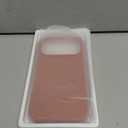 GONEZ Magnetic for iPhone 17 Pro Case, [Compatible with MagSafe] Anti-Scratch Microfiber Lining & Screen Protector, Silicone Camera Control, Shockproof Slim Phone Cover 6.3 inch, Rose Orange