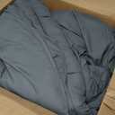 Bare Home Comforter Set - Queen Size - Ultra-Soft - Goose Down Alternative - Premium 1800 Series - All Season Warmth (Queen, Grey)