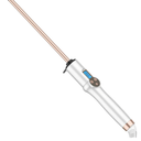 Small Curling Wand 3/8 Inch, Thin Curling Wand for Short Hair, 9mm Ceramic Long Barrel with Adjustable Temperature