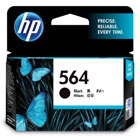 HP Black Cartridge 564