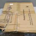 Outdoor Cat House Heated Cat House for Outside with Elevated Base Cat-Attracting Eave Design Feral Stray Shelter Weatherproof in Winter Garage Yard Porch (21" x 17" x 17")