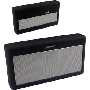 Case Compatible with Bose Soundlink III 3 Bluetooth Wireless Speaker - Silicone Protective Cover Sleeve Travel Carrying Case
