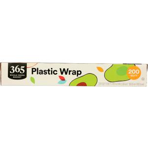365 by Whole Foods Market, Plastic Wrap, 200 Sq Ft