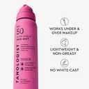 Tanologist SPF 50 Super Shield Face Fluid, Broad Spectrum SPF Sunscreen, Lightweight Face Sunscreen With Antioxidants & Hyaluronic Acid, No Fragrance, 1.69 fl. oz/50 ml Bottle