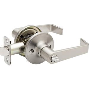 Copper Creek AL1230SS Avery Privacy Door Lever, Satin Nickel