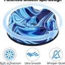 Smooth Rotating Bowling Ball Spinner, Scratch-Free Bowling Ball Cup Stand