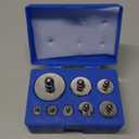 HFS(R) Calibration Weight Set 1000g with Case and Tweezers for Digital Scale, Gram Scale-M2 Class 8pcs 10g,20g,20g,50g,100g,100g,200g,500g