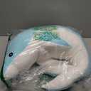 Giant Dolphin Plush Toy, Soft Whale Hugging Pillow Stuffed Dolphin Pillow for Children Girls (Blue, 100cm/39.37inch)