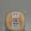 ANWA Adjustable Cat Cone Collar Soft, Cute Cat Donut Collar After Surgery, Kitten Recovery Cones to Stop Licking (Small, Orange)