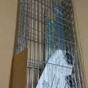 IZEUK 4-Tier Adjustable Heavy Duty Metal Wire Shelving Unit, Wide Storage Rack Organizer for Garage, Kitchen, Office, Dorm, Warehouse (Silver, 15.8" D x 45.8" W x 59.4" H, 1400 lbs Capacity)