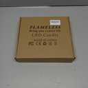 Flameless LED Pillar Candles with Remote Control and Timer, Battery Operated Flickering Electric Candles Set of 5, Crackle Design for Home Decor Wedding Party(D2.2'' x H5''/5''/6''/7''/8'')