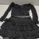 Avidlove Bralettes for Women Lace Underwire Corset Tops V Neck Push Up Bustier with Buckle Party Club Top No Padded Small