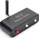 VC 2 Karaoke Vocal Remover,Adjustable Vocal Removal Device,Real Time Voice Canceller Device Compatible with 3.5mm AUX Input Output for Speakers Karaoke Machine
