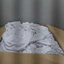 VEVOR 100 Pcs White Chair Covers Polyester Spandex Chair Cover Stretch Slipcovers for Wedding Party Dining Banquet Flat-Front Chair Covers